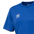Royal Blue - Side - Umbro Mens Club Short-Sleeved Jersey