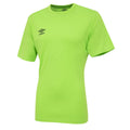 Green Gecko - Front - Umbro Mens Club Short-Sleeved Jersey