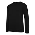 Black-White - Back - Umbro Childrens-Kids Club Leisure Sweatshirt