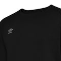 Black-White - Side - Umbro Childrens-Kids Club Leisure Sweatshirt