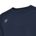 Navy-White - Side - Umbro Childrens-Kids Club Leisure Sweatshirt