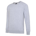 Grey Marl-White - Front - Umbro Childrens-Kids Club Leisure Sweatshirt