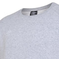Grey Marl-White - Side - Umbro Childrens-Kids Club Leisure Sweatshirt