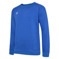 Royal Blue-White - Front - Umbro Childrens-Kids Club Leisure Sweatshirt