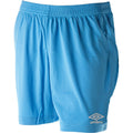 Sky Blue - Front - Umbro Mens Club II Shorts