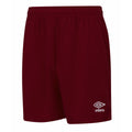 New Claret - Front - Umbro Mens Club II Shorts