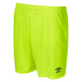 Safety Yellow-Carbon - Front - Umbro Mens Club II Shorts