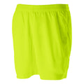 Safety Yellow-Carbon - Back - Umbro Mens Club II Shorts