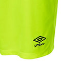 Safety Yellow-Carbon - Side - Umbro Mens Club II Shorts