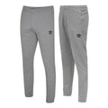 Grey Marl-Black - Back - Umbro Mens Pro Fleece Jogging Bottoms