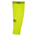 Safety Yellow-Carbon - Side - Umbro Mens Diamond Leg Sleeves