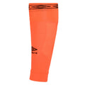 Shocking Orange-Black - Side - Umbro Mens Diamond Leg Sleeves