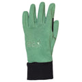 Sage - Front - Jack Wolfskin Mens Vertigo Fleece Gloves
