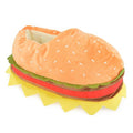 Orange - Front - Mens Burger Slippers