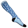 Blue-Grey-White - Back - Simply Essentials Womens-Ladies Animal Print Boot Socks (3 Pairs)