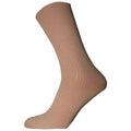 Shades of Brown - Back - Simply Essentials Mens Therapeutic Socks (Pack Of 3)
