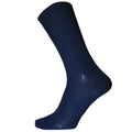 Shades of Blue - Side - Simply Essentials Mens Therapeutic Socks (Pack Of 3)
