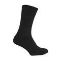 Black - Front - Simply Essentials Mens Heat For Your Feet Thermal Socks