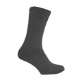 Grey - Front - Simply Essentials Mens Heat For Your Feet Thermal Socks
