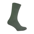 Khaki - Front - Simply Essentials Mens Heat For Your Feet Thermal Socks