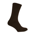 Brown - Front - Simply Essentials Mens Heat For Your Feet Thermal Socks