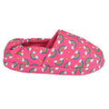 Pink - Back - Slumberzzz Childrens-Kinds Rainbow Slippers