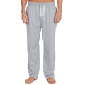 Mid Grey Marl - Front - Momentii Mens Jersey Lounge Pants