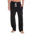 Black - Front - Momentii Mens Jersey Lounge Pants