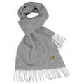 Grey Marl - Front - Lyle And Scott Unisex Adult Lambswool Scarf