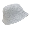 Light Grey - Front - Tom Franks Mens Toweling Bucket Hat