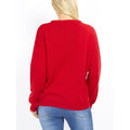 Red - Lifestyle - Brave Soul Womens-Ladies Mince Pie Christmas Jumper