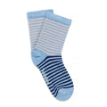 Blue - Front - Timberland Womens-Ladies Striped Ankle Socks (2 Pairs)