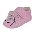Pink - Front - Toddlers Triceratops Slippers