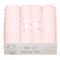 Pink - Front - Snuggle Baby Mini Cot Starter Set (4 Pieces)