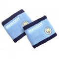 Front - Manchester City FC Crest Wristband (Pack of 2)