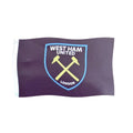 Front - West Ham FC Official Football Core Crest 5 X 3 Flag