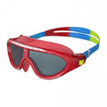 Lava Red-Japan Blue-Green - Front - Speedo Childrens-Kids Rift Smoke Biofuse Swimming Goggles