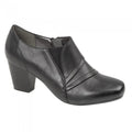 Front - Boulevard Womens/Ladies High Heel Shoes With Inside Zip