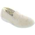 Front - Mirak Bessie Twin Gusset Canvas Slip-on / Womens Shoes