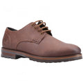 Front - Hush Puppies Mens Travis Leather Oxfords
