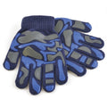 Front - Childrens Boys Camo Design Winter Magic Gloves