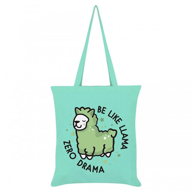 Front - Grindstore Be Like Llama Zero Drama Tote Bag