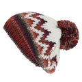 Front - Hawkins Collection Womens/Ladies Knitted Bobble Tam Hat