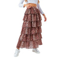 Front - Hype Womens/Ladies Leopard Skirt