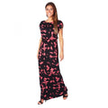 Front - Krisp Womens/Ladies Tie Dye Jersey Maxi Dress