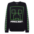 Front - Minecraft Boys Creeper Face Sweatshirt