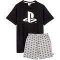 Front - Playstation Mens Logo Short Pyjama Set