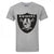 Front - NFL Mens Las Vegas Raiders Logo T-Shirt