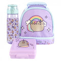 Front - Pusheen Lunch Bag and Bottle Set (Pack of 3)