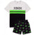Front - Xbox Mens Gamer T-Shirt & Shorts Set